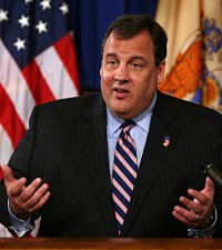 Gov. Chris Christie dodges reelection question at Freehold Town Hall